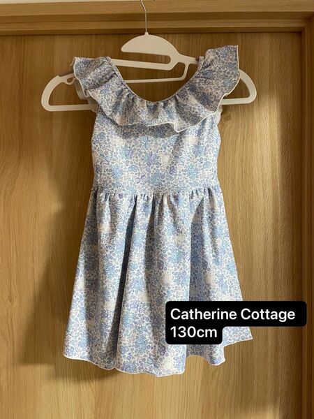 《Catherine Cottageフリル襟 スイムワンピース》