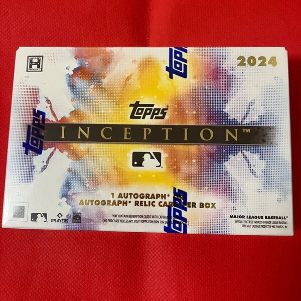 MLB 2024 TOPPS INCEPTION HOBBY BASEBALL box
