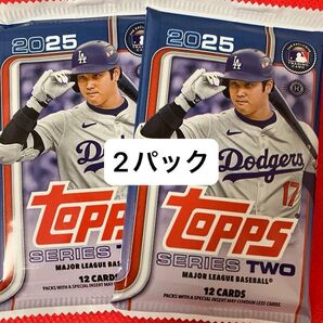 MLB 2025 TOPPS SERIES 2 2パック(1パック12枚入)