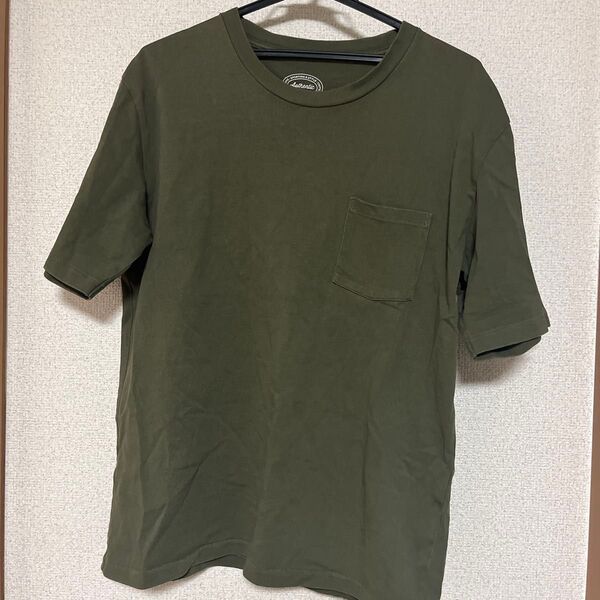 ユナイテッドアローズ Tシャツ カーキグリーン Lサイズ半袖