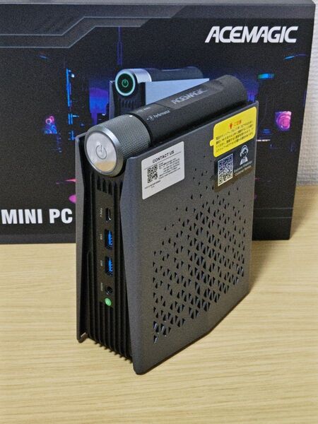 【新品】超コスパ!ミニPC ACEMAGIC S3A/Ryzen9 6900HX/SSD 2TB+512GB/メモリ32GB