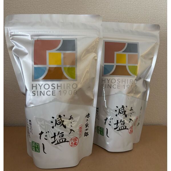 あご入 兵四郎 減塩だし 25袋入 2個セット