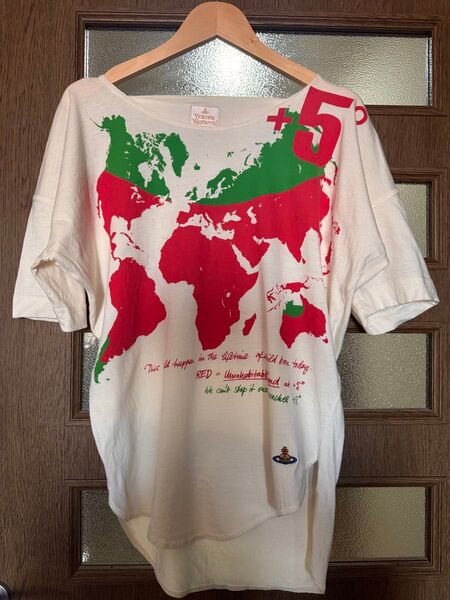 希少Vivienne Westwood GOLD LABEL 5° カットソーS 半袖 Tシャツ 半袖カットソー 変形