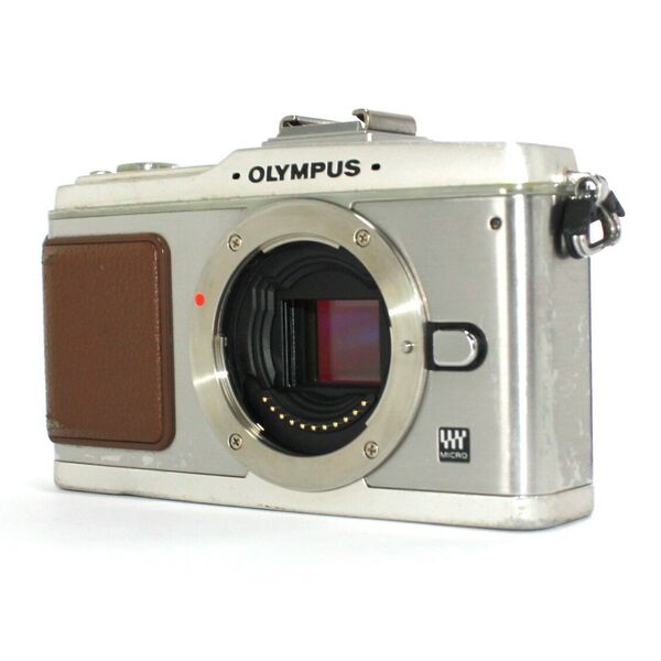 OLYMPUS PEN E-P2 ミラーレスカメラ シルバー ボディ☆完動品☆動作確認済み!