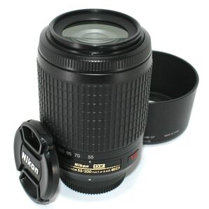 Nikon AF-S VR 55-200mm F4-5.6 超望遠ズームレンズ☆完動品☆動作確認済み!
