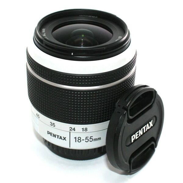 PENTAX DAL 18-55mm AL WR PENTAX Kマウント標準ズームレンズ ホワイト☆動作確認済み!