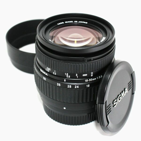 シグマ SIGMA 18-50mm F3.5-5.6 DC Nikon Fマウント用☆訳あり完動品☆