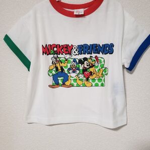 しまむら☆micorrid ディズニー ミッキー半袖Tシャツ 90サイズ ベビー