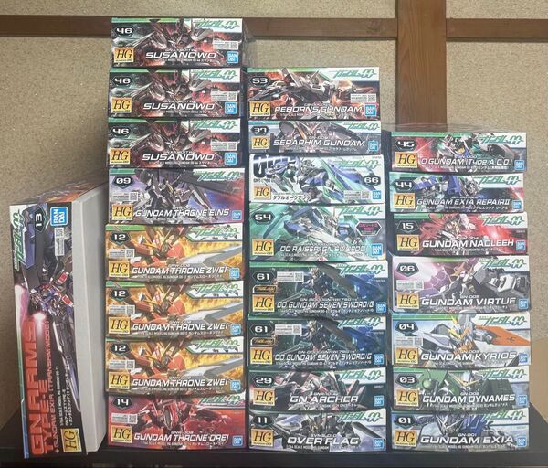 機動戦士ガンダム ダブルオー HGシリーズ 24点セット