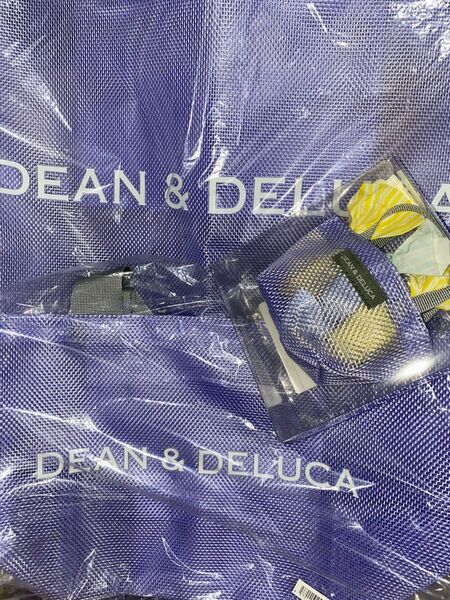 新品 完売 DEAN &DELUCA ディーンアンドデルーカ 2025 メッシュバック ライラック S L