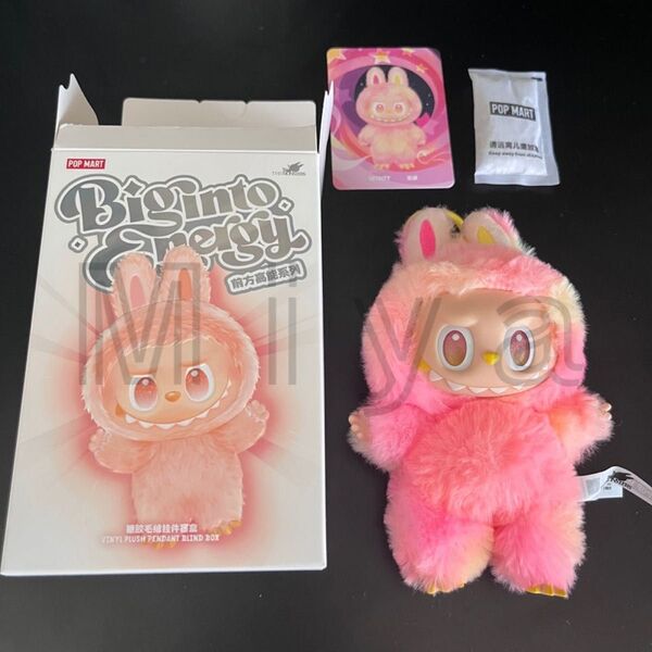 POP MART ぬいぐるみ LOYALTY THE MONSTERS Big into Energy Labubu ラブブ