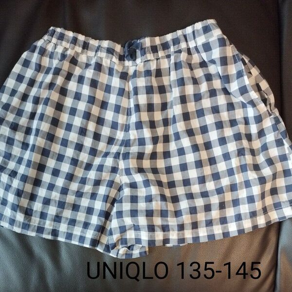 UNIQLO ユニクロ ハーフパンツ 短パン135-145 130 140 薄手 夏物