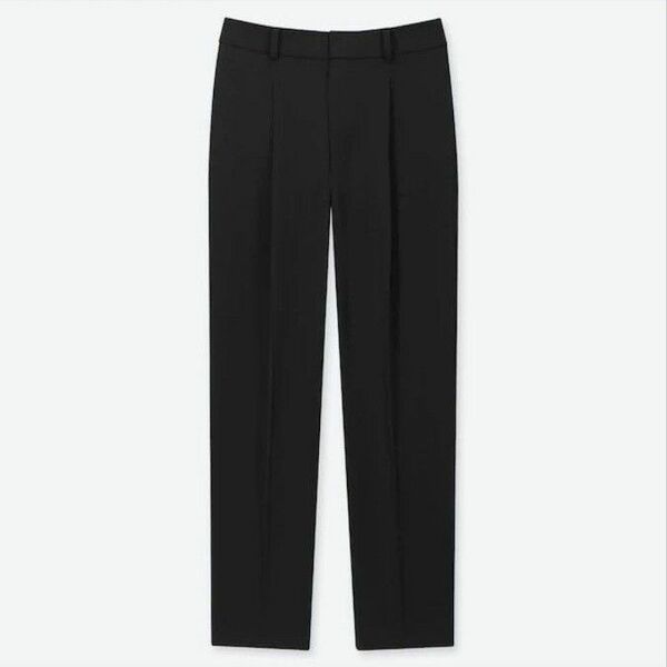 ユニクロ ドレープ テーパードアンクルパンツ テーパードパンツ