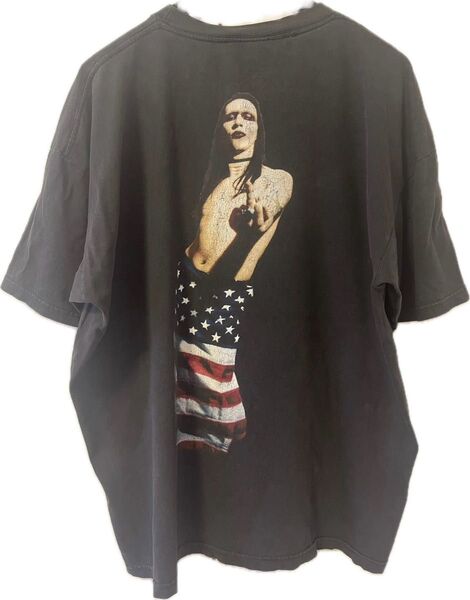 90s Marilyn manson マリリンマンソン バンド Tシャツ XL
