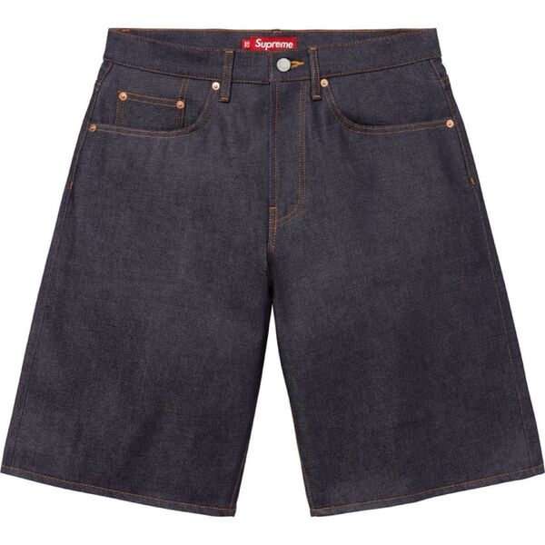 Supreme Rigid Baggy Selvedge Denim Short