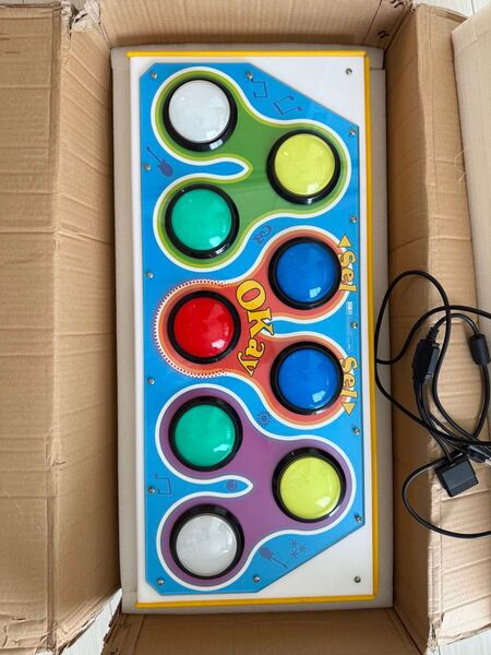 希少 ほぼ未使用 箱付 ポップンミュージックコントローラー KONAMI コナミ DJ DAO pop'n music 動作確認済