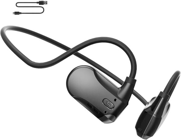 骨伝導イヤホン ワイヤレスイヤホン ブラック イヤホン Bluetooth イヤホン空気伝導 Bluetooth 5.3