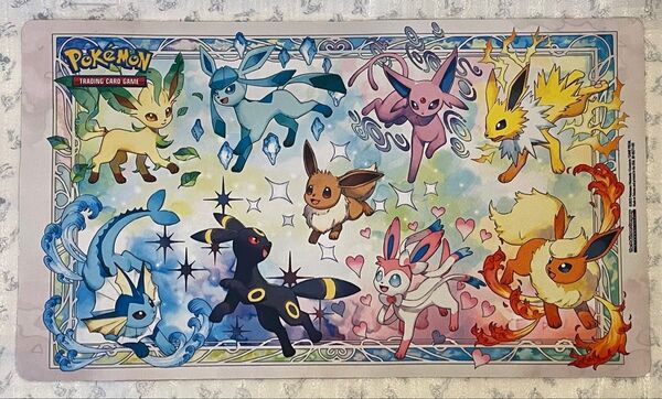 海外公式品 ブイズ プレイマット ポケモンカード 公式品 イーブイ