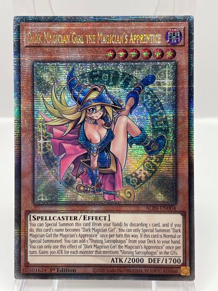 希少 EU版 25th 魔術師の弟子 ブラックマジシャンガール 遊戯王