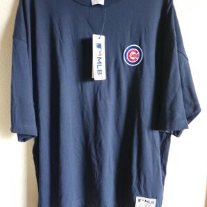 【新品未使用】タグ付きMLB カブス ロゴTシャツ ネイビー3Lサイズ