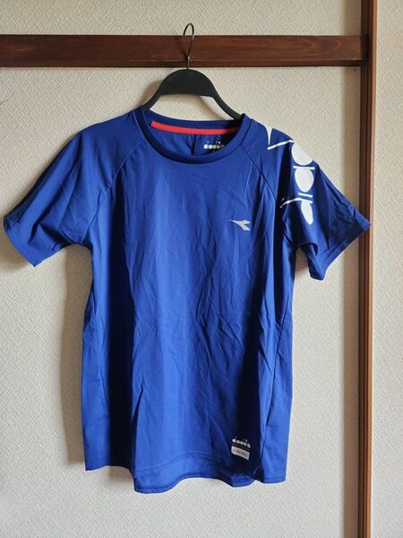 半袖スポーツTシャツ Lサイズ ブルー系