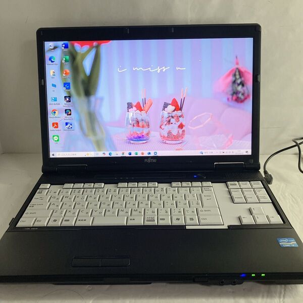 サクサクSSD dvd搭載 LIFEBOOK オフィス2021 ノートPC