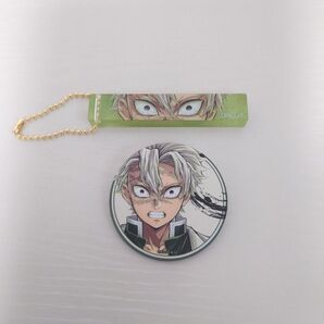 鬼滅の刃 柱展 ランダムマット缶バッジ ランダムブロックキーホルダー 不死川実弥
