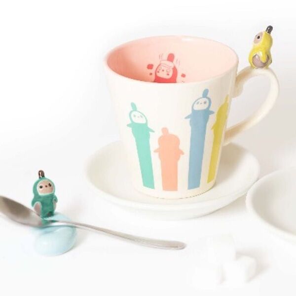 LOVOT ラボット らぼっと フィギュア付き マグカップ&スプーンレストセット 完売品