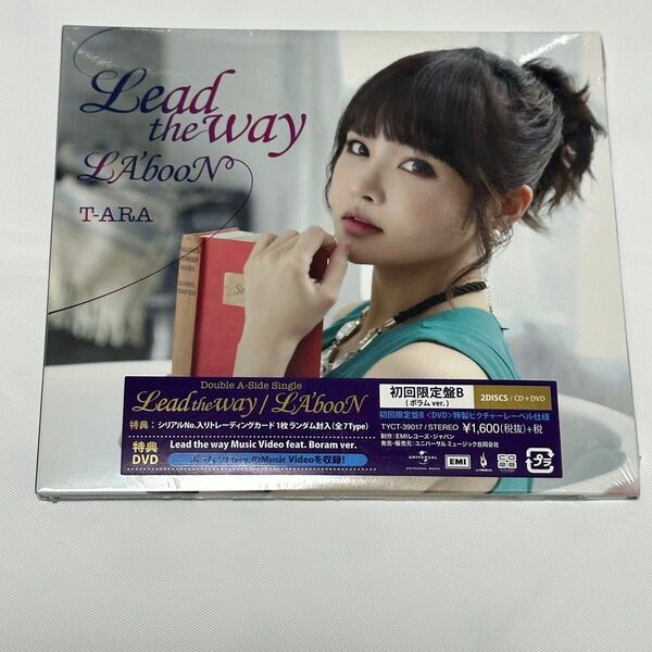 ティアラ/T-ARA/Lead the way/LAbooN (初回生産限定盤B/ボラムver.)/CD DVD