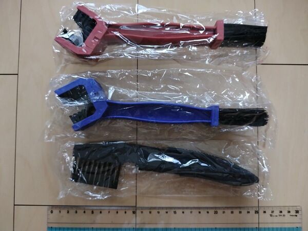 【未使用】洗車ブラシセット ホイール 自動車 バイク 自転車