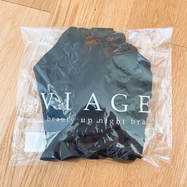 VIAGE ビューティアップナイトブラ Mブラック