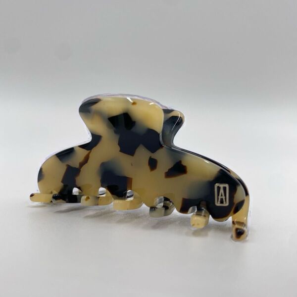 ALEXANDRE DE PARIS アレクサンドル ドゥ パリ CLASSIQUES Sクリップ 2.5cm×6cm 大理石調