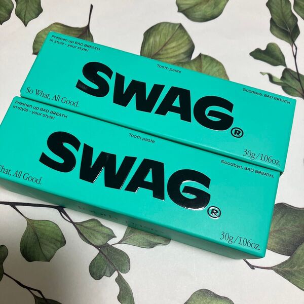 SWAG スワッグ トゥースペースト 30g 2本 歯磨き粉