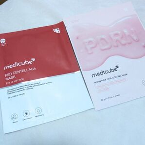 medicube フェイスマスク 2枚セット PDRN シカ 敏感肌 韓国コスメ