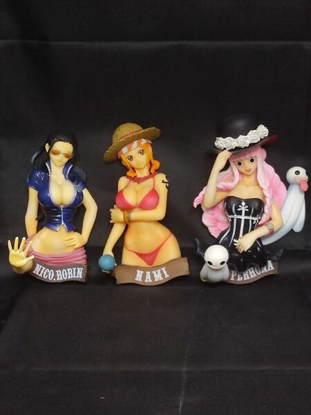 ワンピース H.O.O.K. 千値練 マグネットフィギュア 3個 ナミ ニコ ロビン ペローナ ONEPIECE HOOK
