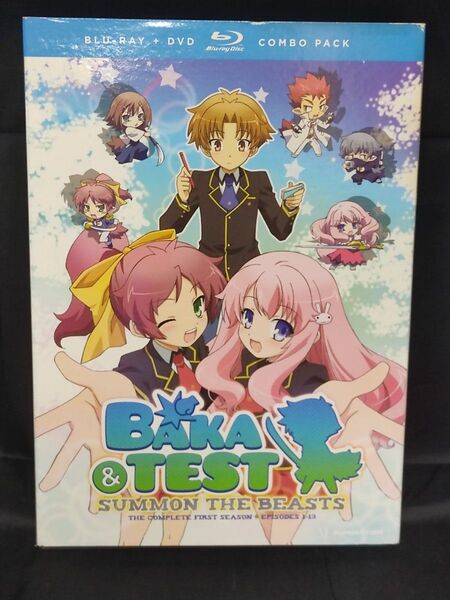 バカとテストと召喚獣 北米版 BD&DVDコンボパック 1-13話 他 特典映像 Blu-ray