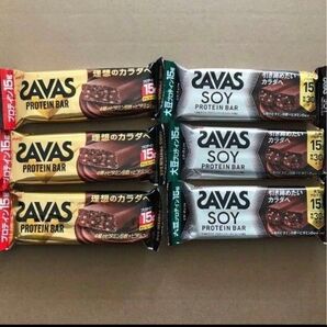 ザバス プロテインバー チョコ味 ソイプロテインバー ビターチョコ味 プロテイン