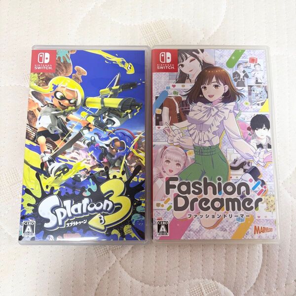 Nintendo switch スプラトゥーン3 ファッションドリーマー スイッチソフト カセット