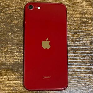ほぼ未使用 Apple iPhone SE (第3世代) PRODUCT RED 64GB SIMフリー バッテリー100%!