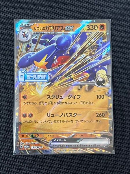 【レア】ポケモンカード シロナのガブリアスex RR シールド戦
