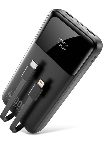 モバイルバッテリー 大容量【40000mAh・5台同時充電・22.5W急速充電】