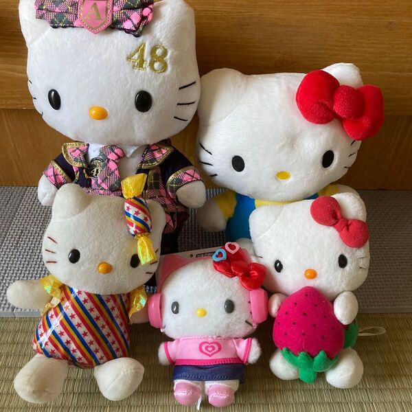 ハローキティ ぬいぐるみ 5個セット まとめ売り