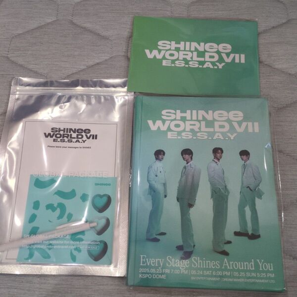 SHINee WORLD VII E.S.S.A.Y グローバルパッケージ 限定非売品