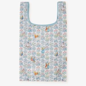 ピーターラビット×Afternoon Tea アフタヌーンティー リビング コンパクトバッグ エコバッグ ブルー