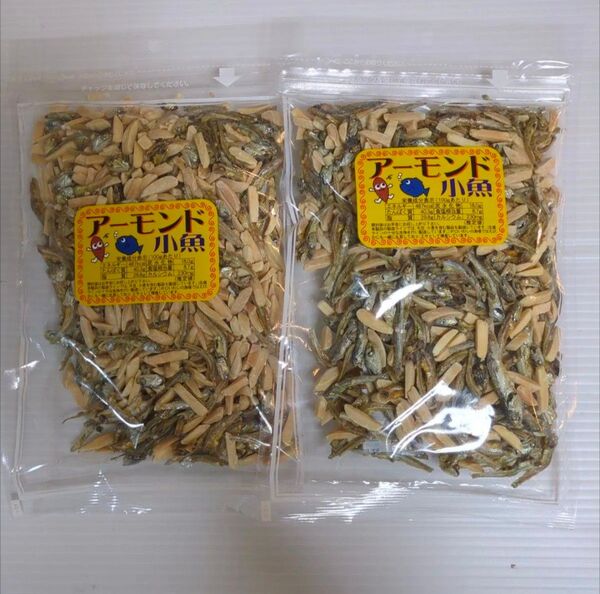 アーモンド小魚 220g 2袋