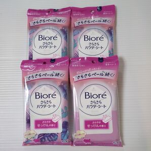 ビオレ さらさらパウダーシート さわやかせっけんの香り 携帯用 10枚入