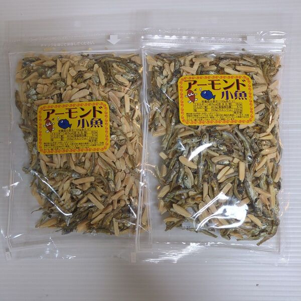 アーモンド小魚 220g 2袋