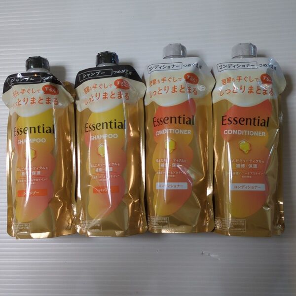 エッセンシャル コンディショナー しっとりまとまる 詰替用 300ml シャンプー つめかえ 300ml