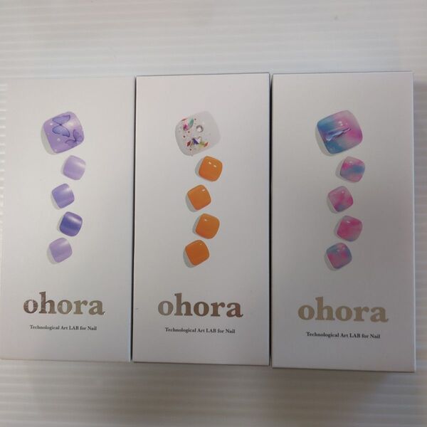 ohora オホーラ フットネイル セミキュアジェル ペディキュア 足用