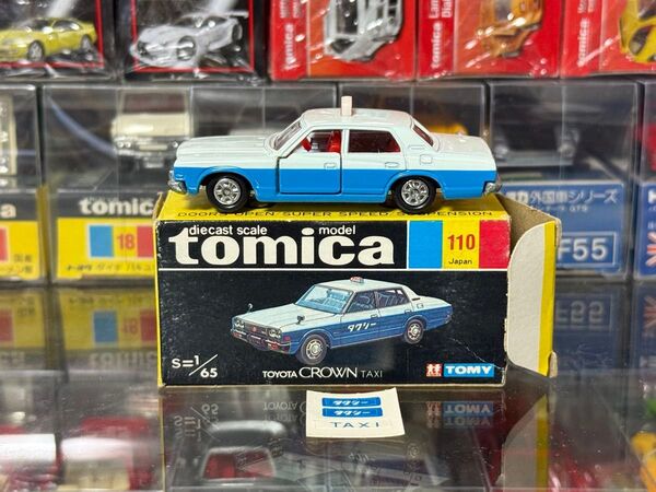 トミカ トヨタ クラウン タクシー 黒箱 日本製